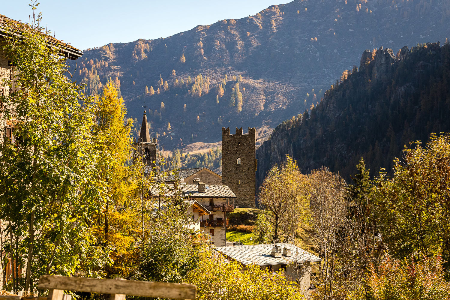 Fogliage Valle Aosta Champorcher