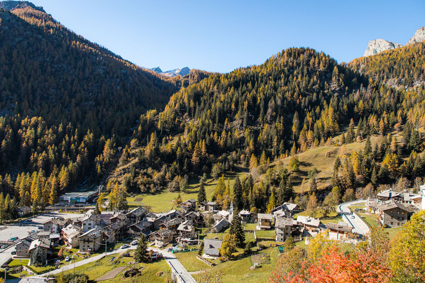 Autunno Valle d'Aosta Champorcher