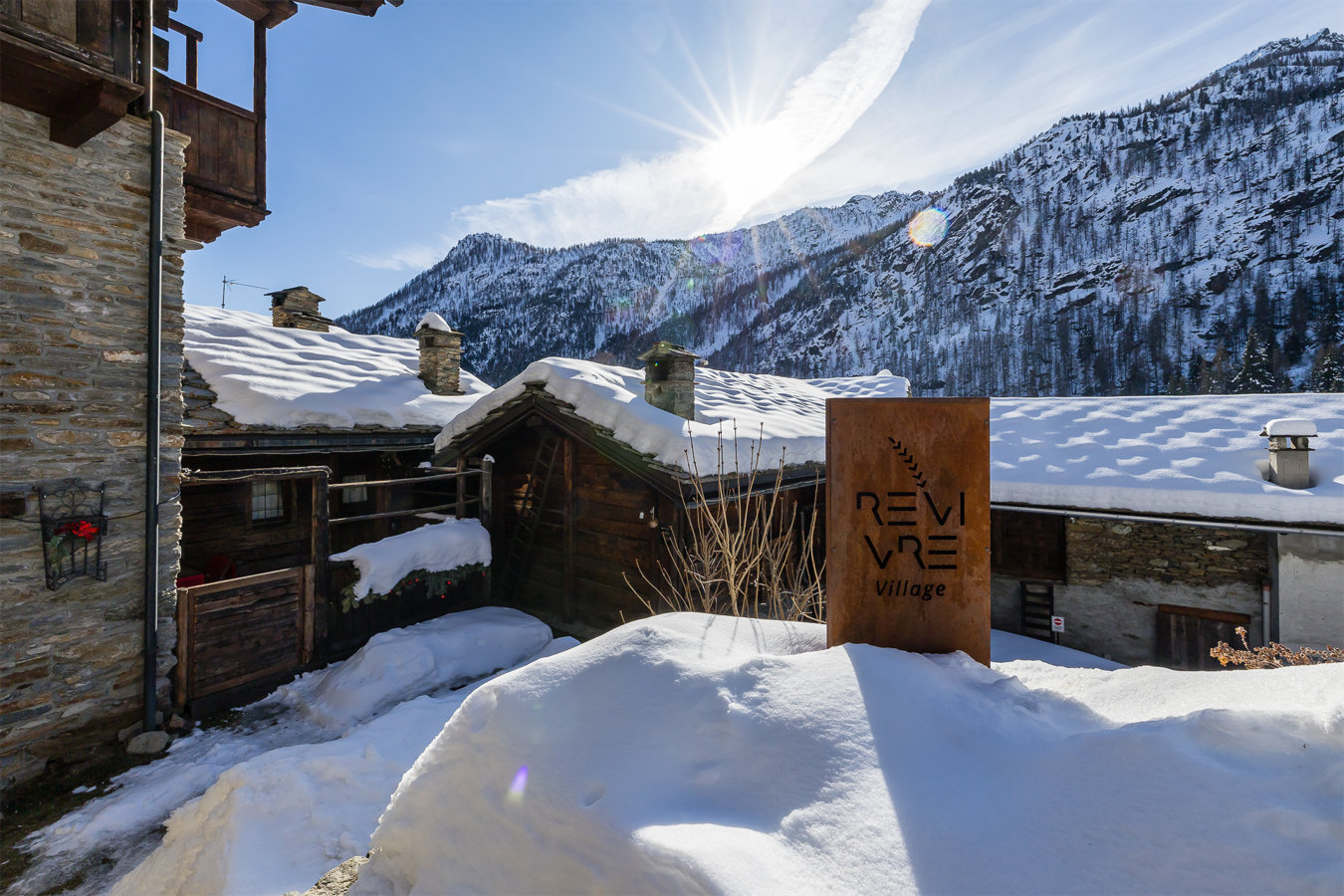 Baite e case per un weekend invernale in Valle d'Aosta