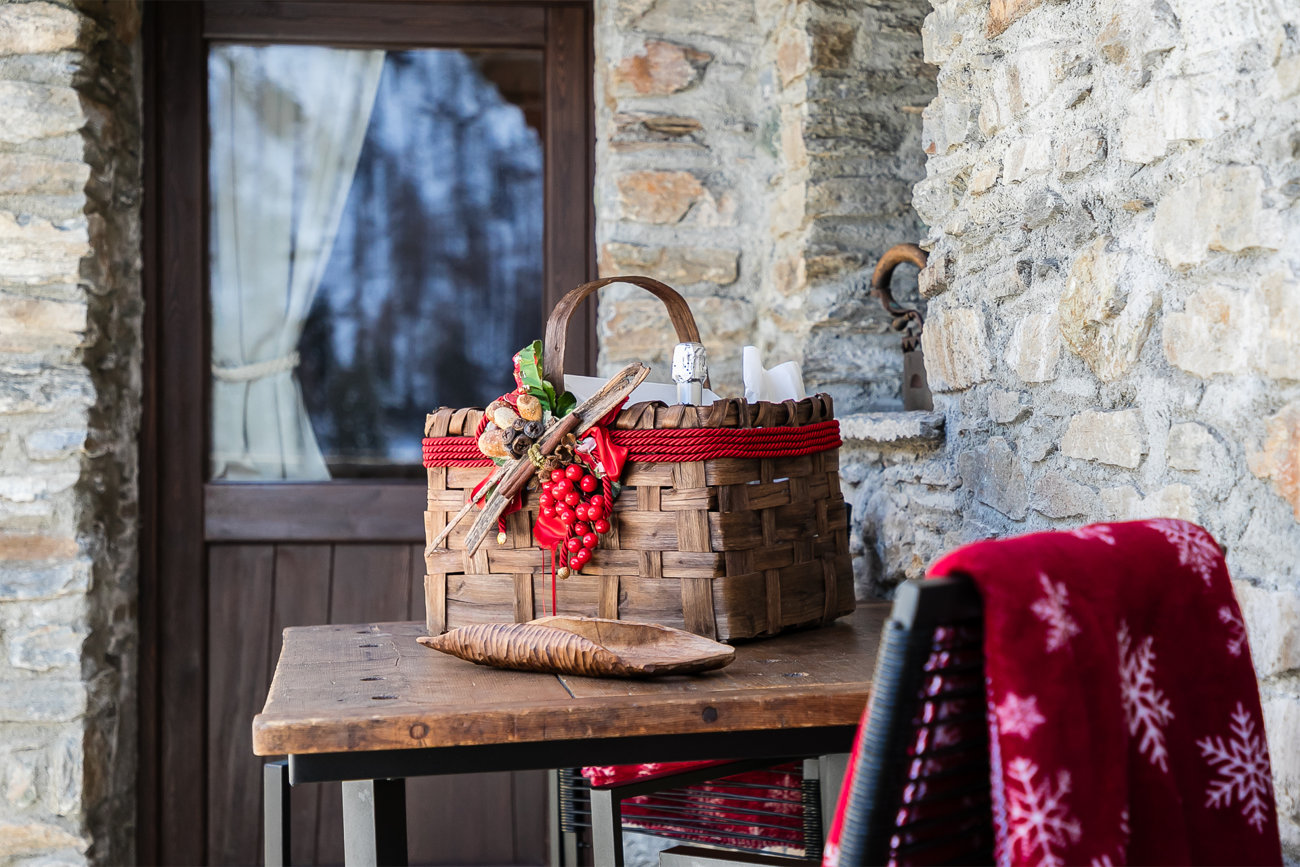 Servizio colazioni per le nostre baite di montagna