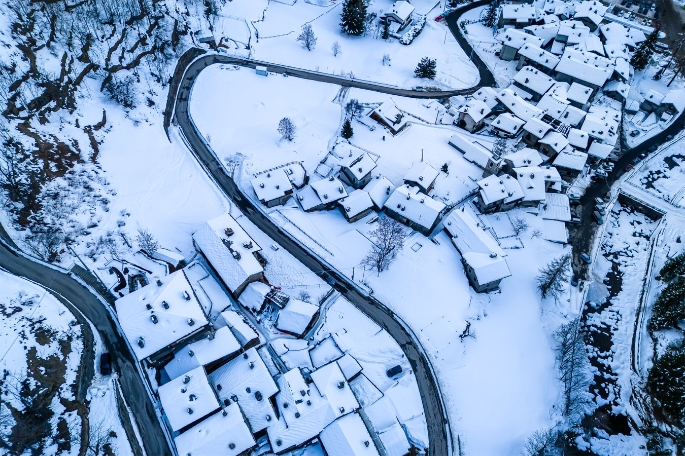 Revivre è in un Villaggio di montagna tranquillo e silenzioso